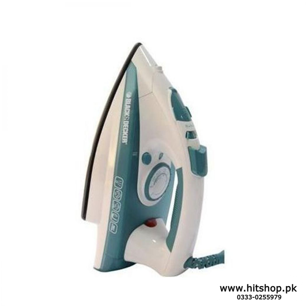 Black Nd Decker Steam Iron X-1600